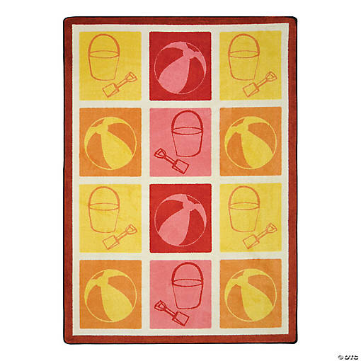 Joy Carpets Beach Fun Area Rugs