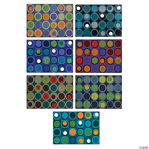 Joy Carpets Circle Back Classroom Rug