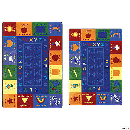 Joy Carpets First Words Classroom Rug