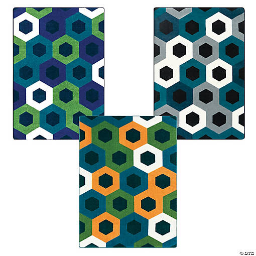 Joy Carpets Hexed Classroom Rug
