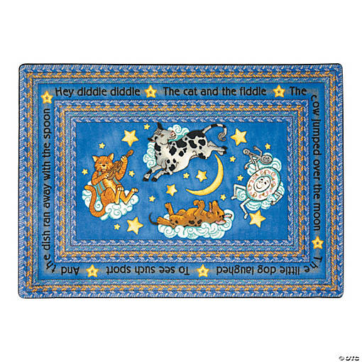 Joy Carpets Hey Diddle Diddle&amp;#174; Classroom Rug