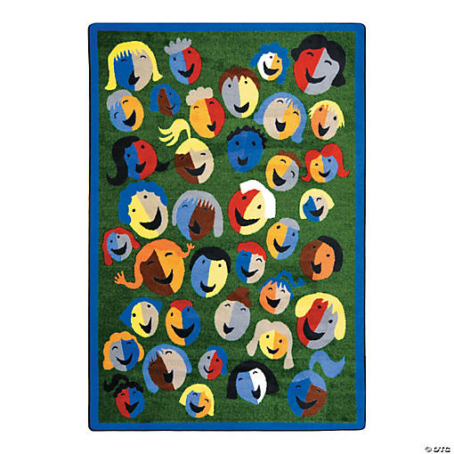 Joy Carpets Joyful Faces&amp;#174; Classroom Rug