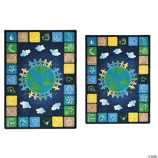 Joy Carpets One World Classroom Rug