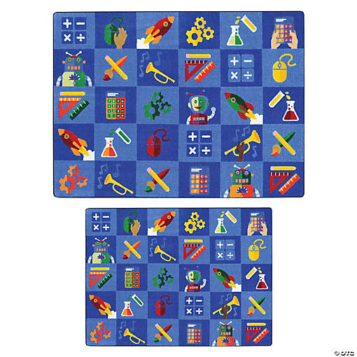Joy Carpets Steam Into Learning Classroom Rug