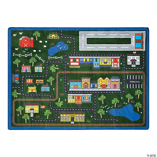 Joy Carpets Tiny Town&amp;#174; Classroom Rug