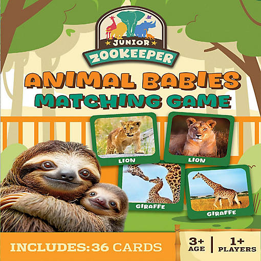 Jr. Zookeeper Matching Game