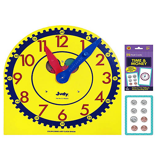 Judy Clock with Flash Cards