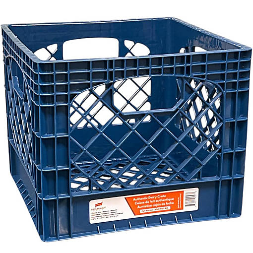 Juggernaut Storage: Milk Crate: 16 Qt - Blue - Multi-Purpose Storage
