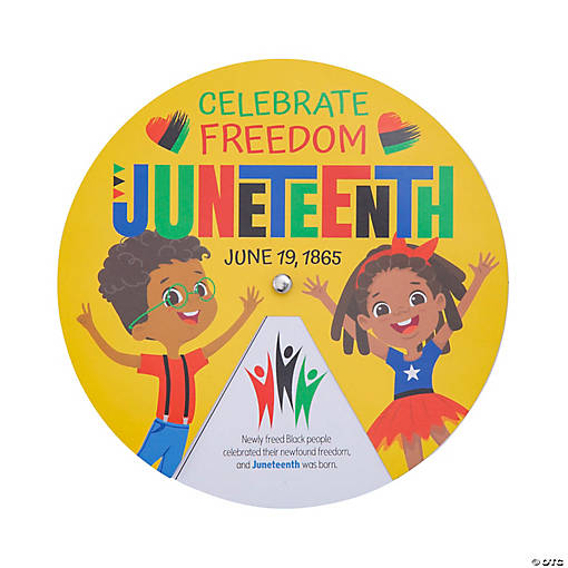 Juneteenth Learning Wheels - 12 Pc.