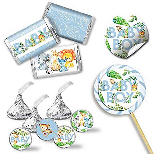 Jungle Animals Blue Sticker Bundle 429pc. by AmandaCreation