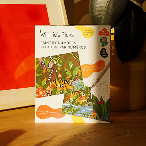 Jungle - Kids' paint by numbers