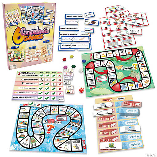 Junior Learning 6 Comprehension Games