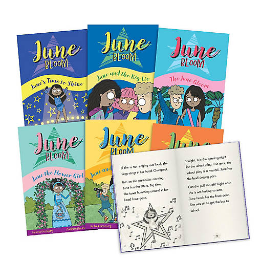 Junior Learning: June Bloom - Phase 5 Decodable Chapter Books, 6 Stories