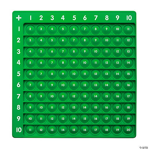 Junior Learning<sup>&amp;#174;</sup> Addition Pop and Learn!&amp;#8482; Bubble Board
