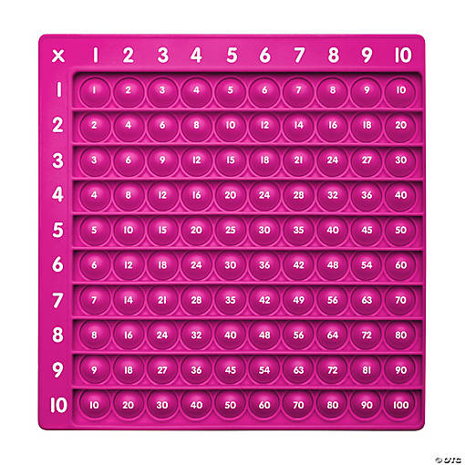 Junior Learning<sup>&amp;#174;</sup> Multiplication Pop and Learn!&amp;#8482; Bubble Board
