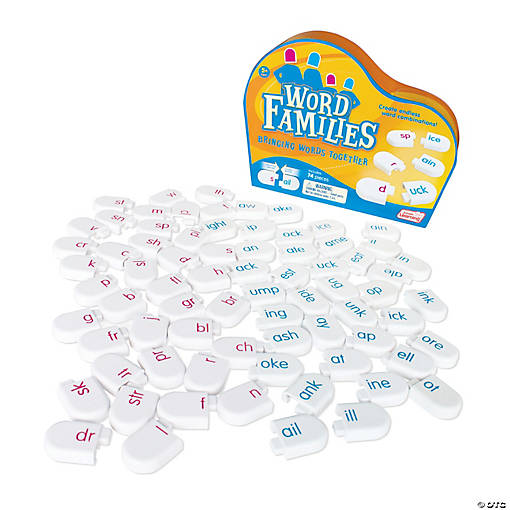 Junior Learning Word Families Interactive Game