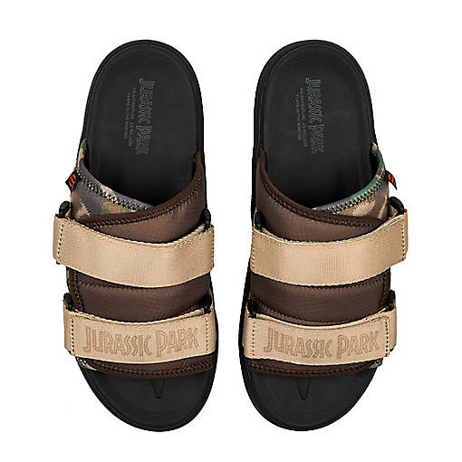 Jurassic Park Logo Camo Slides Large