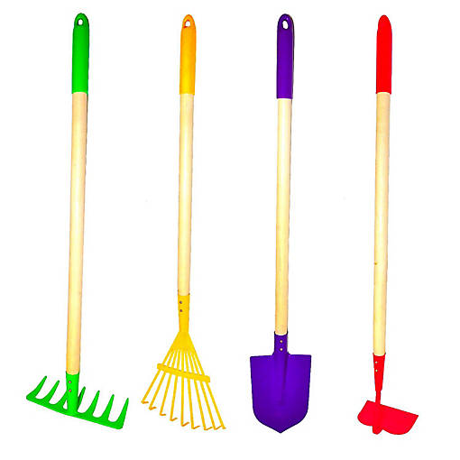 JustForKids Kids Garden Tools Set 4 Pieces