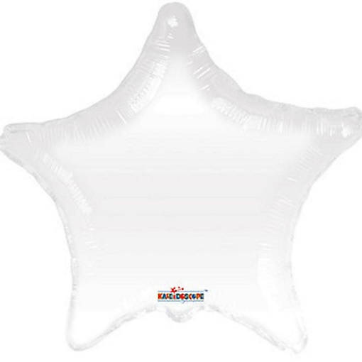 Kaleidoscope - 18" - Clear - Solid Star Balloon