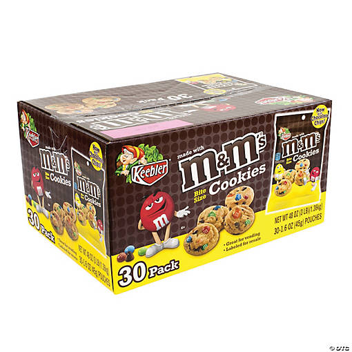 Keebler M&amp;M Cookie, 30 Count