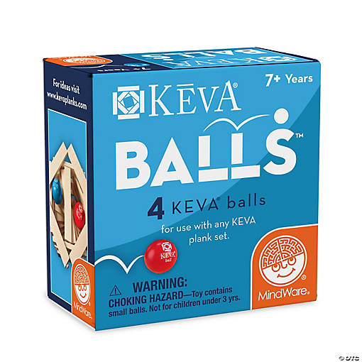 KEVA&lt;sup&gt;&amp;#174;&lt;/sup&gt; Balls: 4-Pack