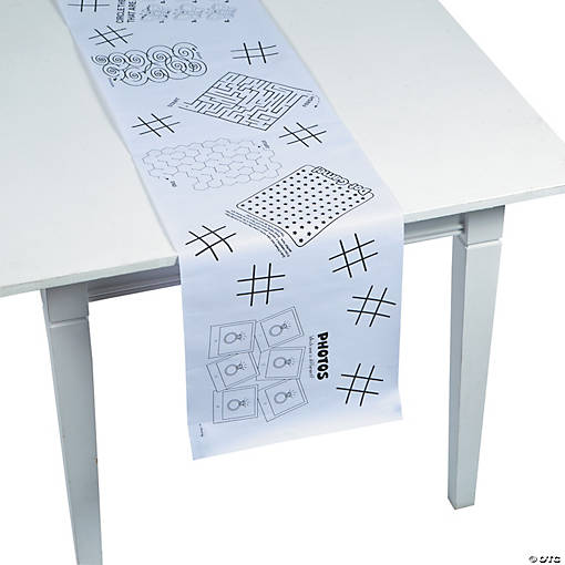 Kid&amp;#8217;s Games Table Runner