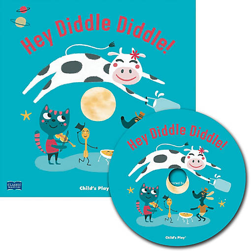 Kids Play - Hey Diddle Diddle 8x8 w/cd - 1pc