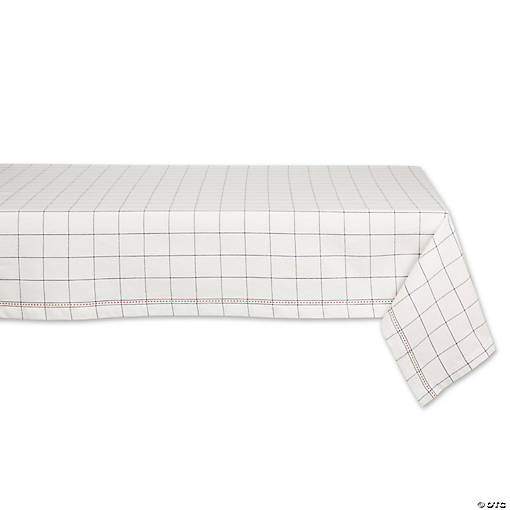 Kitchen Windowpane Tablecloth 52X52