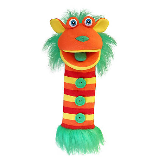 Knitted Puppets: Buttons