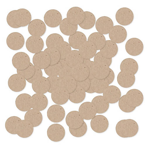 Kraft Brown Confetti 180-Pack