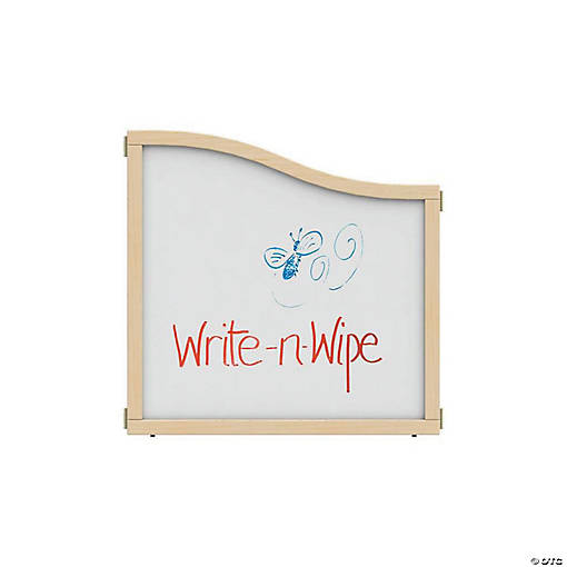 Kydz Suite Cascade Panel - E  To A-Height - 36" Wide - Write-N-Wipe