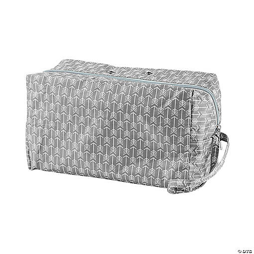 Large Grey Knitting Bag