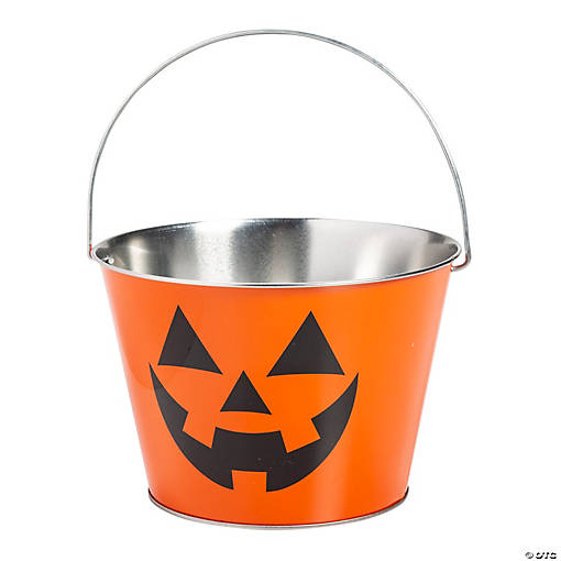 Large Jack-O&amp;#8217;-Lantern Pails