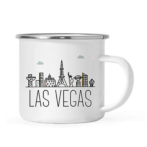 Las Vegas Skyline 11oz Camp Mug