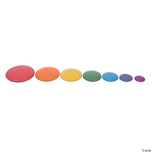 Learning Advantage Rainbow Buttons - Set of 7