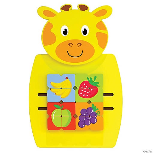 Learning Advantage Single Activity Wall Panel, Giraffe