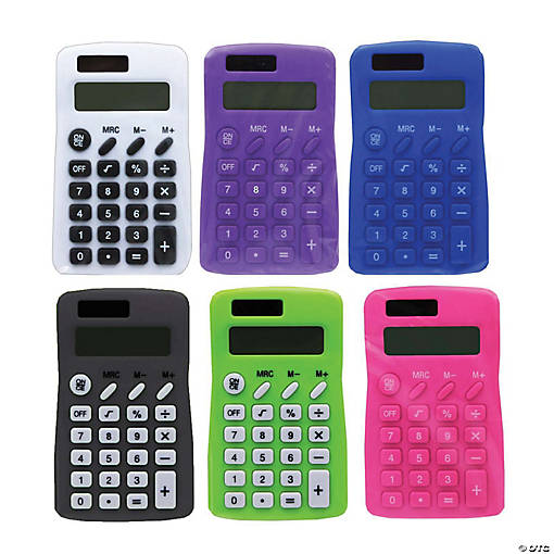 Learning Advantage Student Calculator, Pack of 6