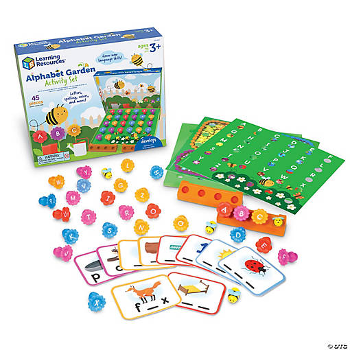 Learning Resources Alphabet Garden Activity Set
