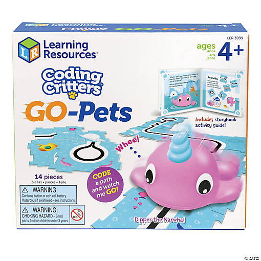 Learning Resources Coding Critters Go-Pets, Dipper the Narwhal