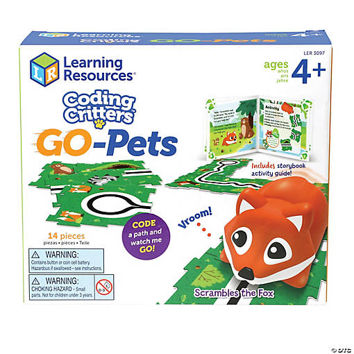 Learning Resources Coding Critters Go-Pets, Scrambles the Fox
