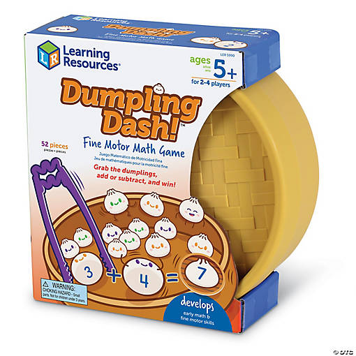 Learning Resources Dumpling Dash! Fine Motor Math Game