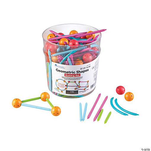 Learning Resources&amp;#174; Geometric Shapes Building Set