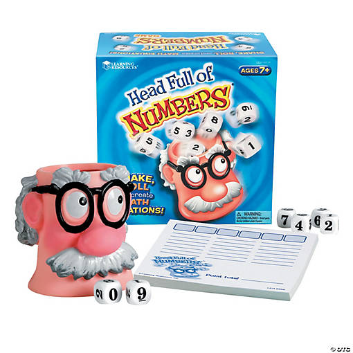 Learning Resources Head Full Of Numbers Math Game