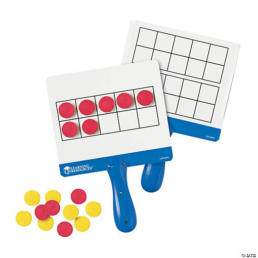 Learning Resources&amp;#174; Magnetic Ten Frame Answer Boards- 4 Pc.