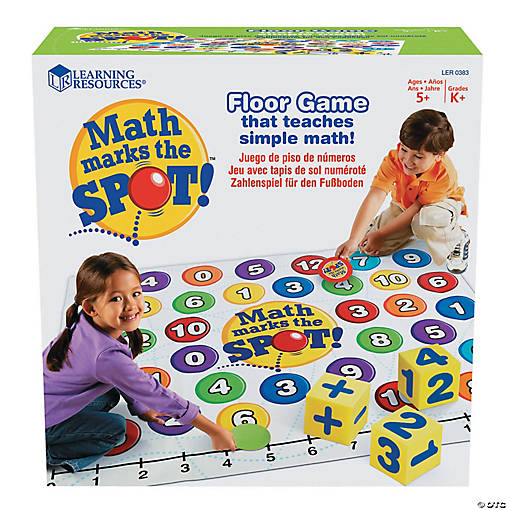 Learning Resources Math Marks The Spot A Math Activity