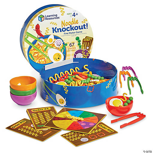 Learning Resources Noodle Knockout Fine Motor Game