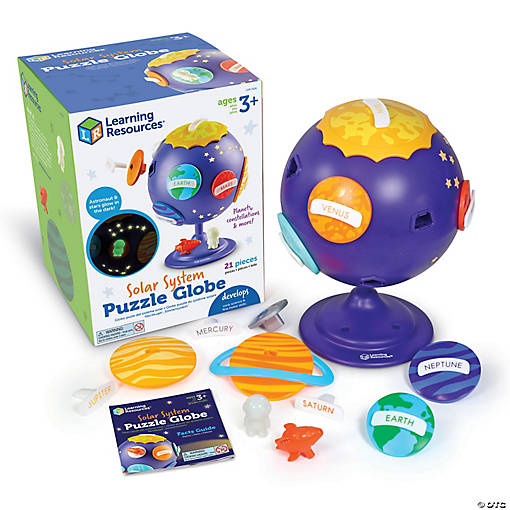 Learning Resources Solar System Puzzle Globe