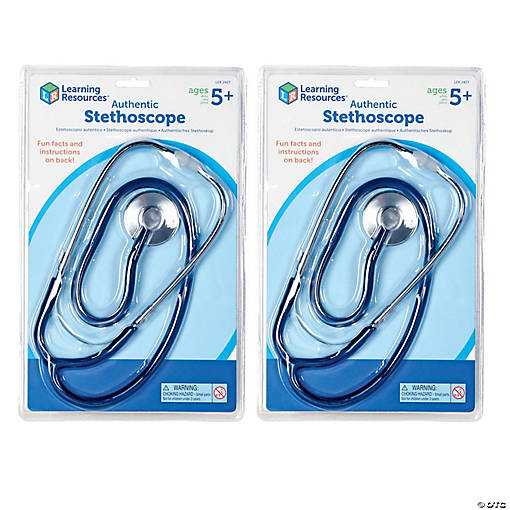 Learning Resources Stethoscope, Pack of 2