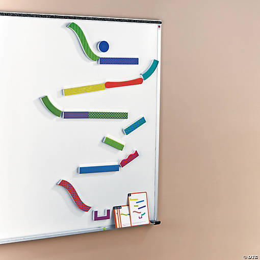 Learning Resources&amp;#174; Tumble Trax&amp;#8482; Magnetic Marble Run - 28 Pc.
