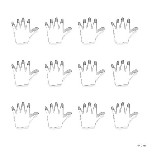 Left Hand 4" Cookie Cutters
